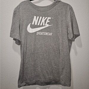 Nike Men's Heather Gray Sportswear Tee